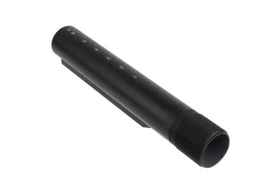 Spike's Tactical 6-Position MIL-SPEC Buffer Tube is made of 7075-T6 aluminum